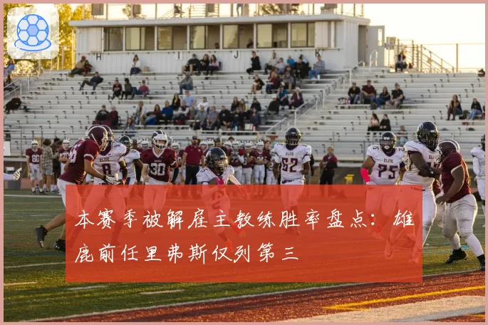 本赛季被解雇主教练胜率盘点:雄鹿前任里弗斯仅列第三